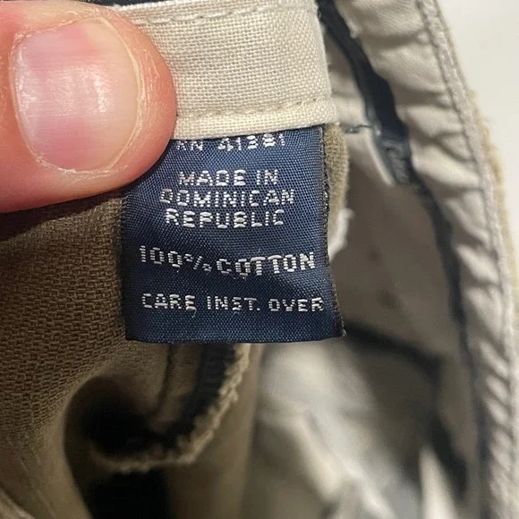 Polo Ralph Lauren Men Khaki Straight Leg Casual Pants Size 38x31 - Picture 7 of 9